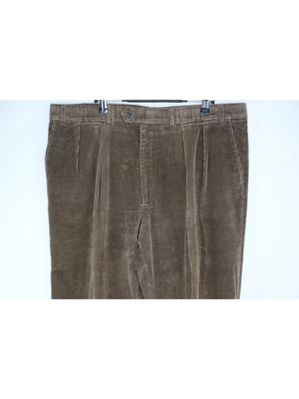 Vintage L.L. Bean Mens 40 x 31 Pleated Corduroy Pants F1417